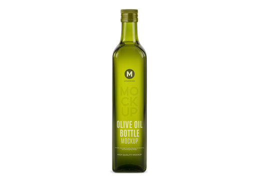 Olive Oil Bottle Mockup