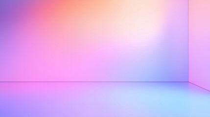 Obraz premium room wall gallery floor space minimalist spotlights beams exhibition foreground empty lamps simple architecture bulbs spot gradient texture design layout business interior office illustration 3d paint