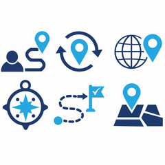 destination,campass,geolocation,change location,path,exact location icon symbol illustration