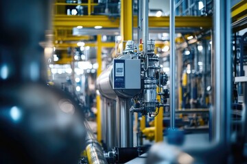 Modern Manufacturing Plant Controlled by Artificial Intelligence