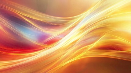 Captivating abstract light play where sharp, radiant lines intersect with smooth, flowing transitions of color and light creating depth