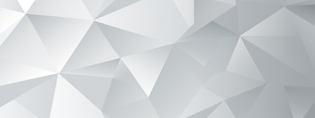 Minimalist Elegance Abstract White Lines and Triangles in Superflat Style