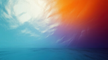 Obraz premium Bright dynamic abstract blank background with a modern twist and color palette. Pink blue yellow red green gold orange violet pastel beige brown purple soft rainbow joyful cheerful warm