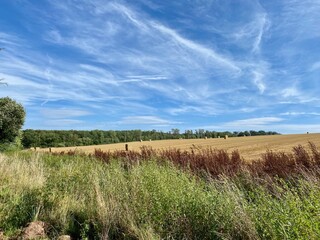 Obraz premium Eine Wanderung um Kehmstedt