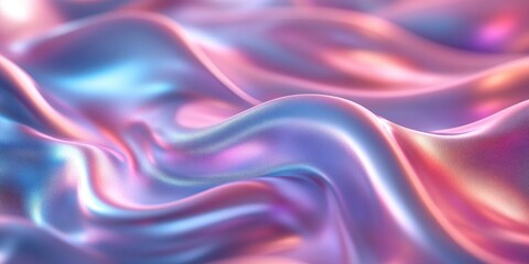 Obraz premium Abstract Holographic Fabric