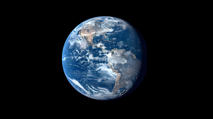 Naklejka premium Earth planet and clouds space wallpaper.