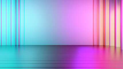 Bright dynamic abstract blank background with a modern twist and color palette. Pink blue yellow red green gold orange violet pastel beige brown purple soft rainbow joyful cheerful warm