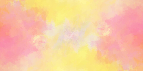 abstract colorful background with bokeh .Delicate sepia background with paint stains watercolor texture .subtle watercolor pink yellow blue gradient illustration.	
