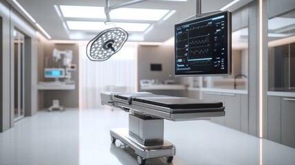 Modern Operating Room Interior