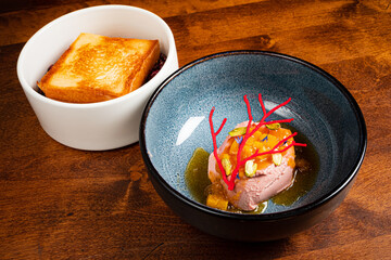 liver pate with fresh toast