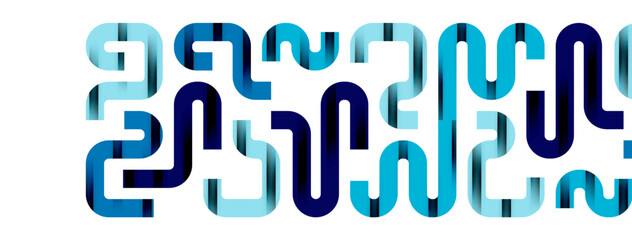Lines, abstract letter style design background. Geometric vector Illustration For Wallpaper, Banner, Background, Card, Book Illustration, landing page
