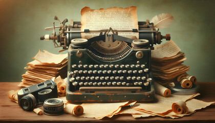 Abstract Data Streams and Business Icons Concept on Flat Glossy Background for Scaling Business | Sleek Vector Illustration with Smart Business Tone