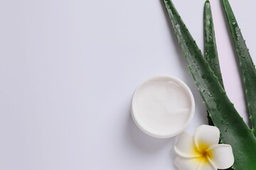 Skin care with cosmetic moisturizing cream