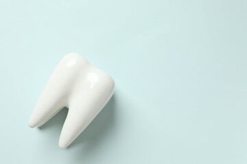 Concept of tooth treatment and dental care