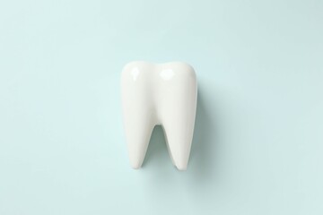 Concept of tooth treatment and dental care