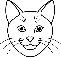 Catface line art coloring book provides endless fun for kids
