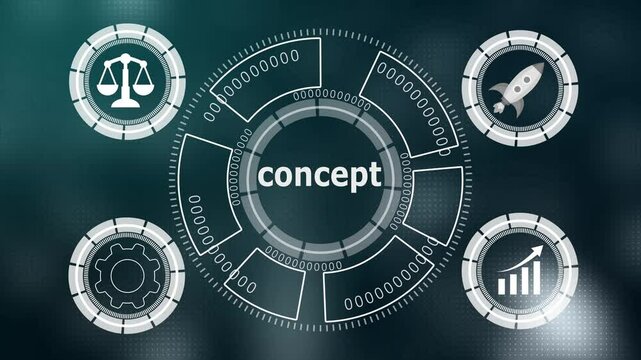 Digital marketing concept. Brand development marketing strategy concept. Business, technology, internet and networking concept.