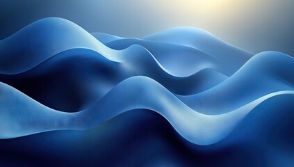 Fototapeta premium Abstract Blue Waves