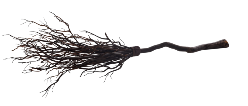 Magic and black Witch broom
