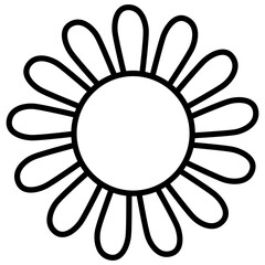 Flower Outline