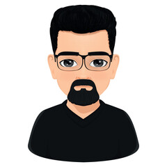 portrait of middle aged male man