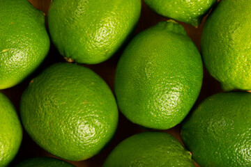 Lime fruit, green citrus