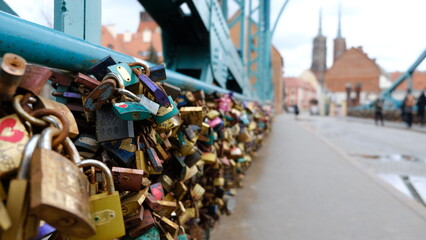 locks on the bridge