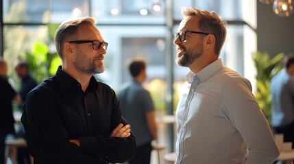 The office discussion