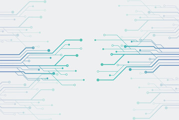circuit board technology, background vector