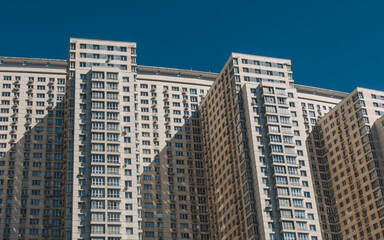 Fototapeta premium High-rise building on a background sky
