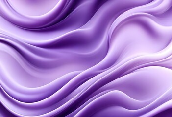 Obraz premium Flowing purple violet and white abstract background with soft, wavy shapes and subtle sparkles, silk like waves and smoothness