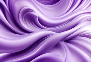 Obraz premium Flowing purple violet and white abstract background with soft, wavy shapes and subtle sparkles, silk like waves and smoothness