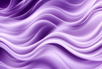 Fototapeta premium Flowing purple violet and white abstract background with soft, wavy shapes and subtle sparkles, silk like waves and smoothness