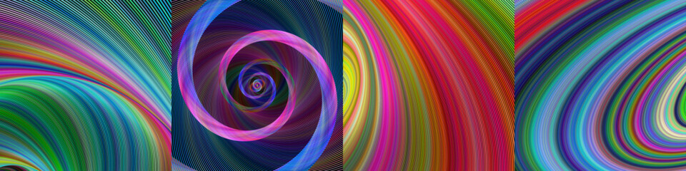 Abstract digital art background collection © David Zydd