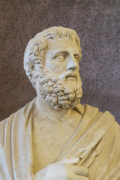 Ancient statue depicting the Stoic Greek philosopher Epictetus