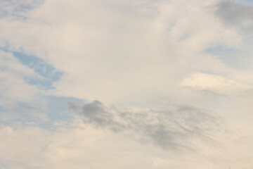 blue sky with clouds