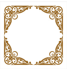 Vintage border design elements collection.