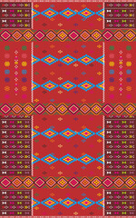 Traditional fabrics of Ulos Batak, patterns, designs, decorations, wallpapers, ornaments in various colors
