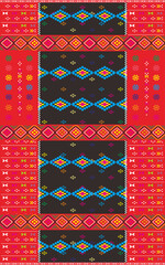 Traditional fabrics of Ulos Batak, patterns, designs, decorations, wallpapers, ornaments in various colors