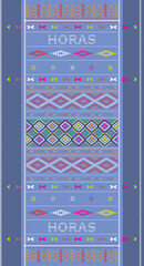 Traditional fabrics of Ulos Batak, patterns, designs, decorations, wallpapers, ornaments in various colors