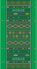 Traditional fabrics of Ulos Batak, patterns, designs, decorations, wallpapers, ornaments in various colors