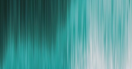 Obraz premium A smooth gradient of teal and white vertical lines creating an abstract, calming visual effect.