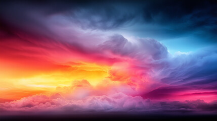 Naklejka premium Cumulonimbus Clouds