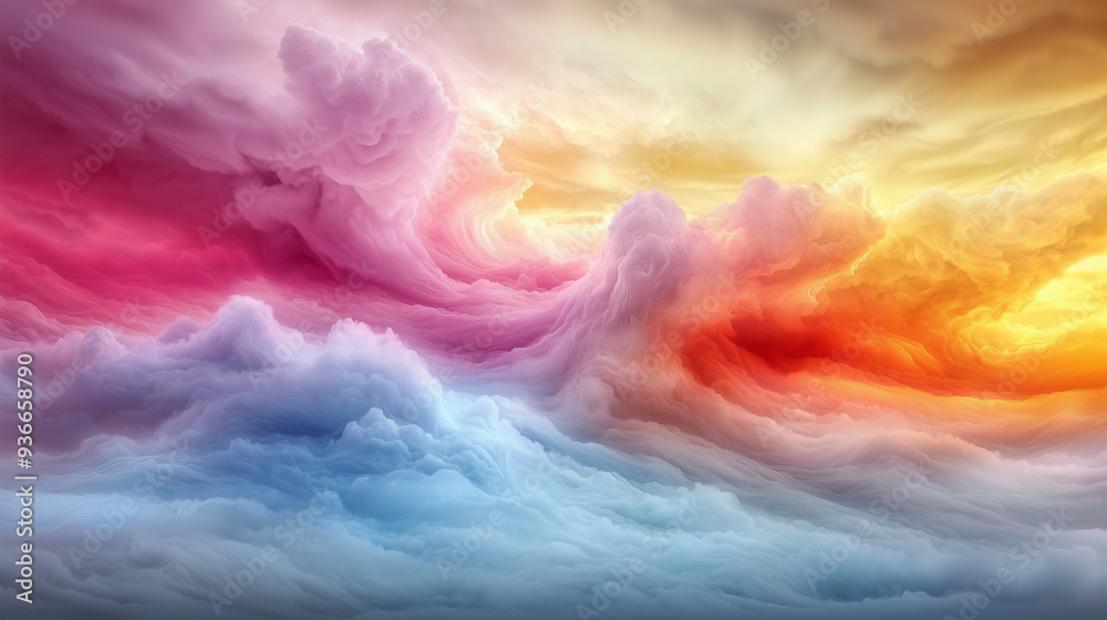 Wall mural Cumulonimbus Clouds