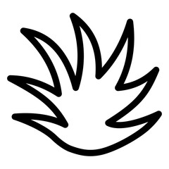 Fototapeta premium Grass Outline