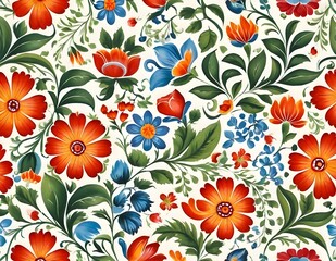 Norwegian Scandinavian rosemaling traditional handpainted folk art in bright floral patterns