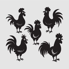 Vector  Animals Hen