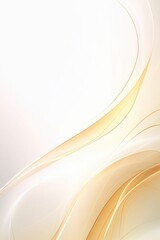 Abstract gold and white color wavy background