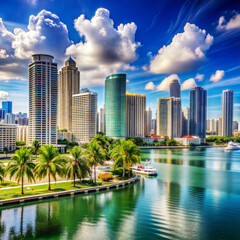 Fototapeta premium miami florida