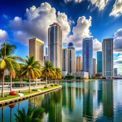 Obraz premium miami florida